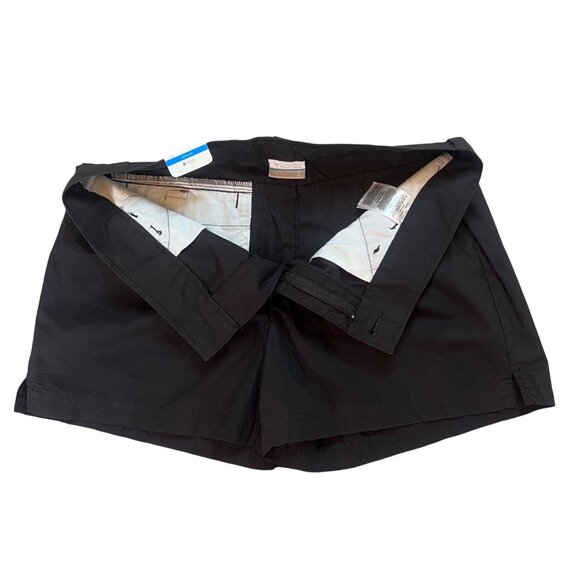 Columbia Womens Washed Out 4" Inseam Cotton Shorts Regular Fit Black Size 8 - Picture 3 of 6